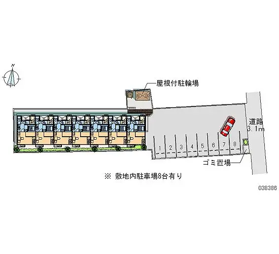 ★手数料０円★刈谷市広小路６丁目　月極駐車場（LP）